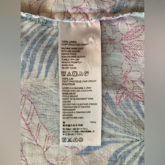 Tommy Bahama Linen Camp Shirt - Picture 7 of 8